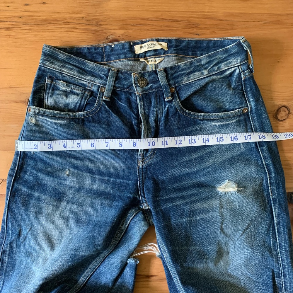 Levi’s made and crafted worn in cropped Jan’s - Picture 12 of 12